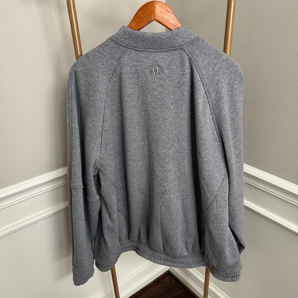 lululemon Scuba Oversized Varsity Jacket Plush XL/XXL - Picture 4 of 5